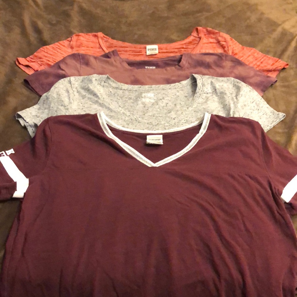 4 PINK tees!!